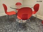 Used Glass Table and Chairs. - FAST UK DELIVERY 🚚