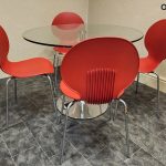 Used Glass Table and Chairs. - FAST UK DELIVERY 🚚