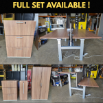 BIG SET: Steelcase Ology Sit Stand Electric Desk + Storage, Cabinets & Cupboards - Image 22