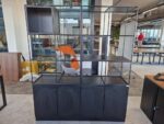 Palisades Grid - 4 Wide Spacestor Modular Room Divider Shelving