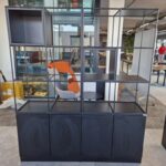 Palisades Grid - 4 Wide Spacestor Modular Room Divider Shelving