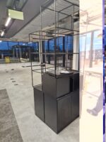 Palisades Grid - 4 Wide Spacestor Modular Room Divider Shelving - Image 28