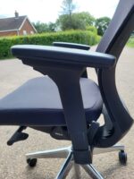 Used Bestuhl J1 Mesh Task Chair – Chrome Base, Height-Adjustable Arms, Lumbar - Image 26