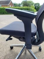 Used Bestuhl J1 Mesh Task Chair – Chrome Base, Height-Adjustable Arms, Lumbar - Image 39