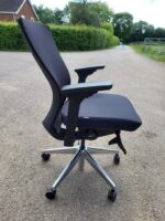 Used Bestuhl J1 Mesh Task Chair – Chrome Base, Height-Adjustable Arms, Lumbar - Image 48