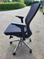 Used Bestuhl J1 Mesh Task Chair – Chrome Base, Height-Adjustable Arms, Lumbar - Image 51