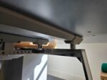 Double White Bench Desk Back-to-Back Workstation, Cable Management - 4 Person - Image 38