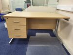 Used Office Desk with Drawers. FAST UK DELIVERY 🚚 - Image 3