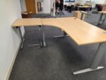 Flip Top Folding Table on Wheels – MFC Top Mobile Desk 75cm - Office Workstation - Image 17