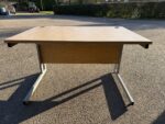 Office Desk Wooden Top with Modesty Panel and Cable Ports - 120cm Workstation - Image 21
