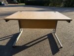 Office Desk Wooden Top with Modesty Panel and Cable Ports - 120cm Workstation - Image 29