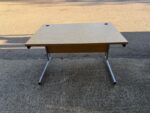 Office Desk Wooden Top with Modesty Panel and Cable Ports - 120cm Workstation - Image 30