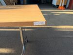 Flip Top Office Table Training / Meeting Wooden Top Workstation on Wheels - Image 24