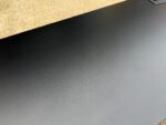 Black Office Desk w/ Cable Ports and Modesty Panel Workstation - 140x60cm - Image 51