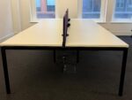 6-Person Office Bench Desk Workstation Back-to-Back with Partition Screens 360cm - Image 14