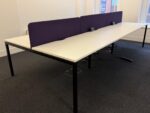 6-Person Office Bench Desk Workstation Back-to-Back with Partition Screens 360cm - Image 15