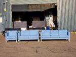 Kinnarps Scandinavia Office Sofa Light Blue Fabric 1/2/3 Seater - Reception - Image 19
