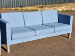 Kinnarps Scandinavia Office Sofa Light Blue Fabric 1/2/3 Seater - Reception - Image 33