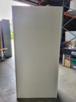 Used Tall Storage Cupboard Lockable – White Office Cupboard, Adjustable Shelves - Image 18