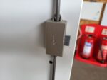 Used Tall Storage Cupboard Lockable – White Office Cupboard, Adjustable Shelves - Image 21