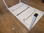 Used White 2-Person Bench Office Desk – 100cm Workstation – Fast UK Delivery 🚚 - Image 9