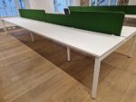Used Narbutas 8-Person Bench Office Desk – Front-to-Front Compact Workstation - Image 28