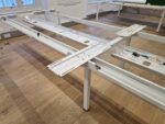 Used Narbutas 8-Person Bench Office Desk – Front-to-Front Compact Workstation - Image 33