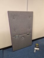 Techo Office Reception Sofa Booth - 4 Person High Back and Privacy Panels - Image 26