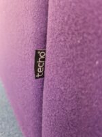Techo Office Reception Sofa Booth - 4 Person High Back and Privacy Panels - Image 27