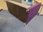 Techo Office Reception Sofa Booth - 4 Person High Back and Privacy Panels - Image 31