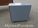 Used L Shape Office Desk Corner Workstation with Lockable Pedestal Drawers - Image 3