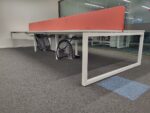Senator Office Desk Set + 6 Lockable Mobile Pedestals +  2 Double Door Cupboards - Image 26