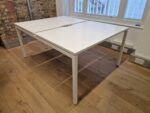 2-Person Bench Desk 120×80 Back-to-Back Workstation with Cable Management - Image 19