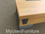 Used L Shape Office Desk Corner Workstation with Lockable Pedestal Drawers - Image 7