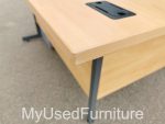 Used L Shape Office Desk Corner Workstation with Lockable Pedestal Drawers - Image 9