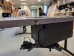 Senator Meeting Table Office Dark Grey Conference Boardroom 180cm Desk - Image 14
