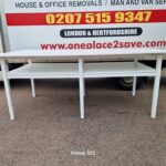 Used Heavy Duty Workbench – Steel Frame Industrial Table – UK Delivery