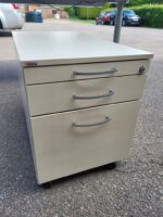 Electric Sit Stand Desk + Deep Lockable Pedestal by Assman Canvaro - 160x80 - Image 44
