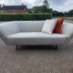 Arper Office Sofa Lounge Grey Fabric Modern / Contemporary Style - 2 Seater