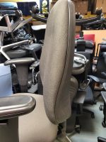 Draughtsman Office Chair High Back Ergonomic With Adjustable Height - Light Grey - Image 6