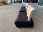 Modular Reception Sofa Modular Modern Seating - 2x Double and Compact Unit - Image 4