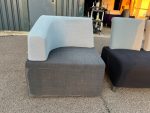 Modular Reception Sofa Modular Modern Seating - 2x Double and Compact Unit - Image 6