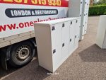 Locker Office Storage Cabinet - 8 Door Staff/Gym Lockable Secure Compartment - Image 2