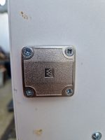 Wooden Locker White Cabinet - 8 Door White Office Staff Laptop Storage Unit - Image 9