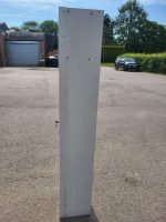 Grey Steel Locker Cabinet - Single Door Lockable Staff/ Gym Office Storage - Image 8