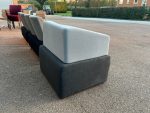 Modular Reception Sofa Modular Modern Seating - 2x Double and Compact Unit - Image 20