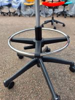 Humanscale Freedom Draughtsman Chair Tall Ergonomic Drafting Stool - Green - Image 13