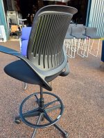 Steelcase Draughtsman Chair - Operator Adjustable Stool w/ Arms & Footrest R - Image 3