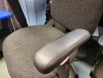 Draughtsman Office Chair Grey with Foot Ring & Arms | New Gas Lift | Refurbished - Image 10