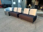 Modular Reception Sofa Modular Modern Seating - 2x Double and Compact Unit - Image 37
